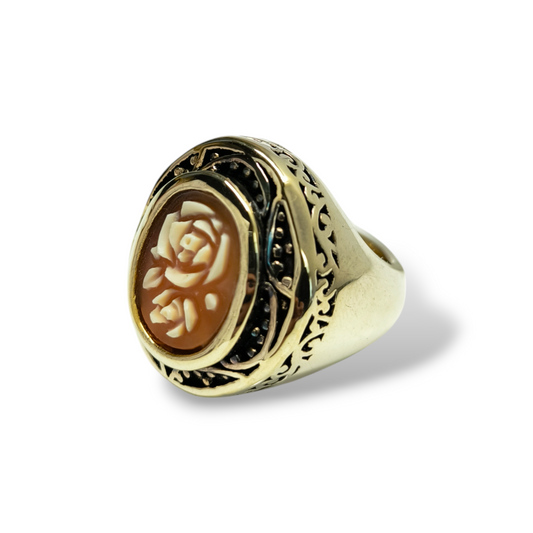 Anello Anello argento con cameo ovale - Gioielli Pavan