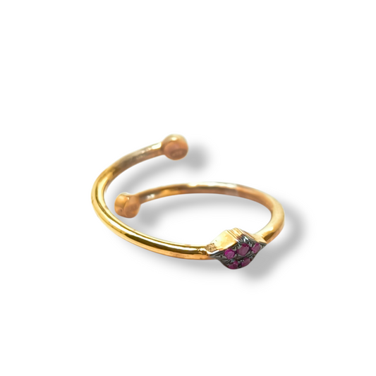 Anello Anello argento Kiss - Gioielli Pavan