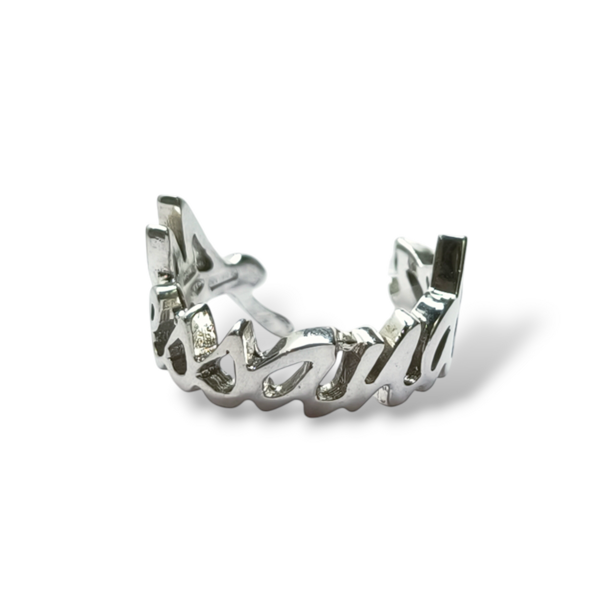 Anello in Argento 925 con Nome Alessandra - Gioielli Pavan