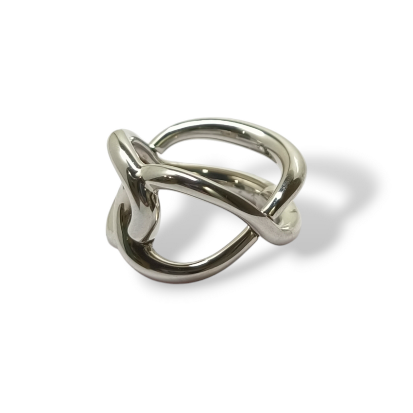 Anello Anello infinito in acciaio CK - Gioielli Pavan