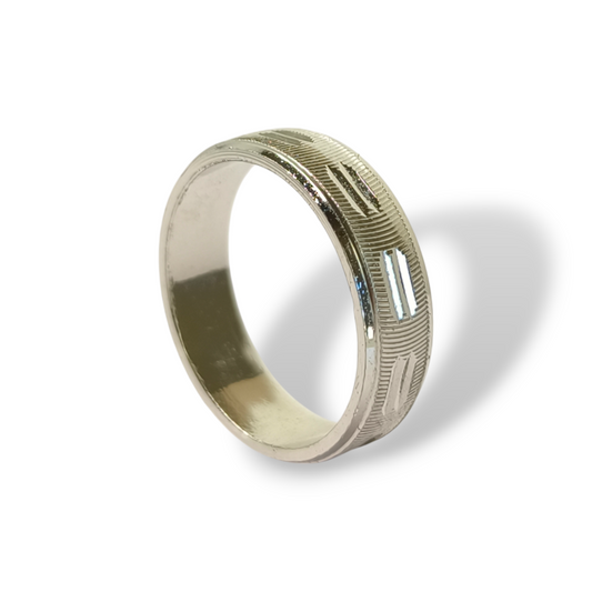 Anello Anello in argento fedina incisa - Gioielli Pavan