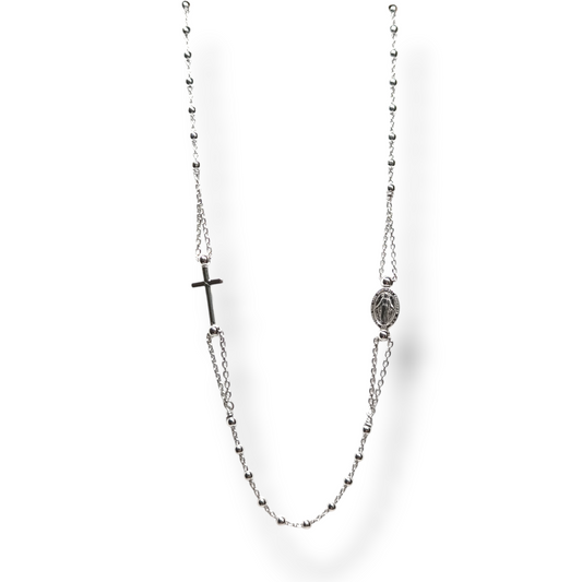 Girocollo Girocollo a rosario in argento - Gioielli Pavan