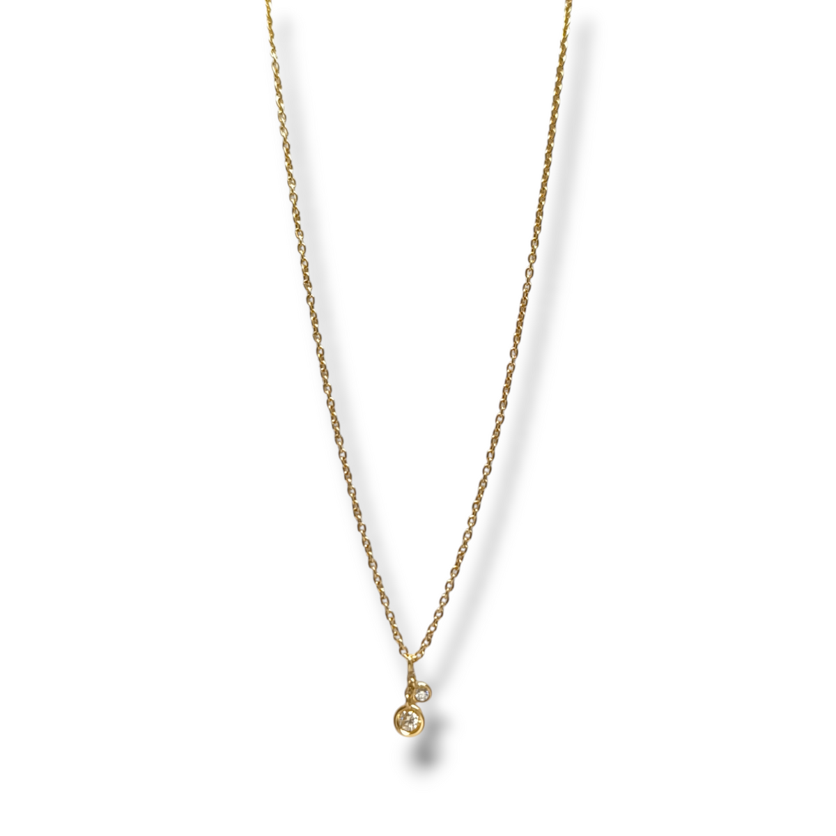 Girocollo MiMì in oro giallo 18 kt con diamanti e Fancy Yellow - Gioielli Pavan