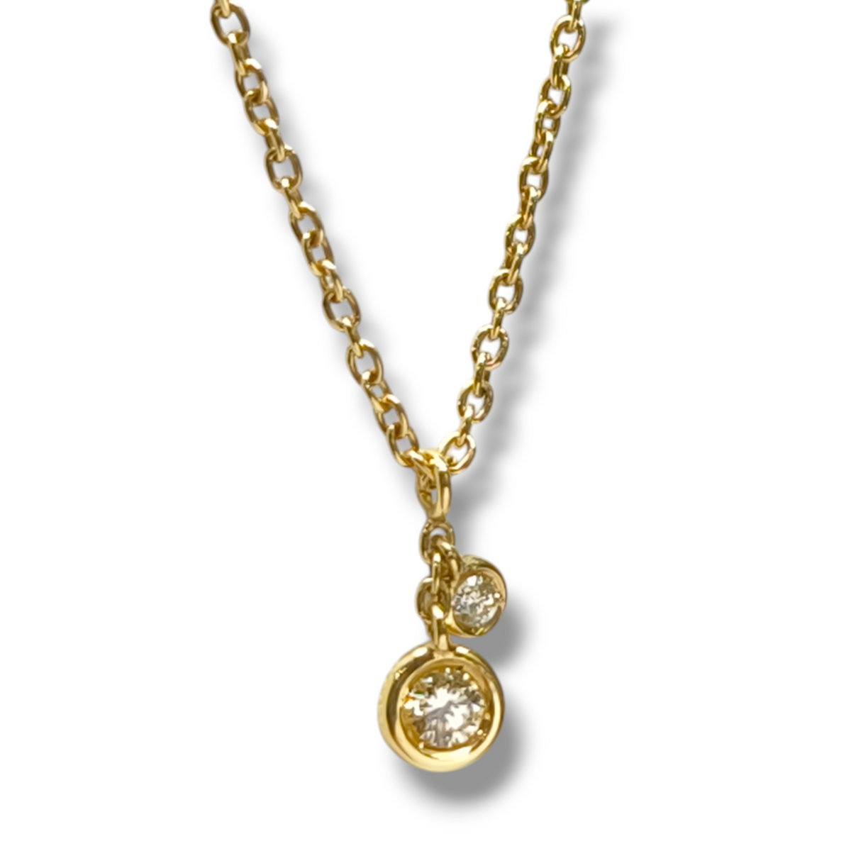 Girocollo MiMì in oro giallo 18 kt con diamanti e Fancy Yellow - Gioielli Pavan