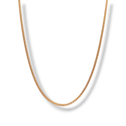 Collane Catena maglia groumette in oro rosa - Gioielli Pavan