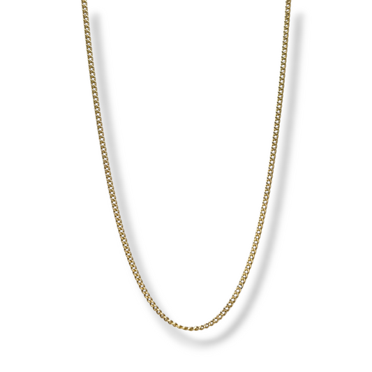 Collane Catena maglia groumette piatta in oro giallo - Gioielli Pavan