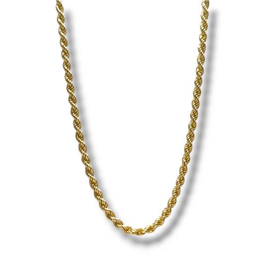 Collane Catena maglia torcion massiccia in oro giallo - Gioielli Pavan