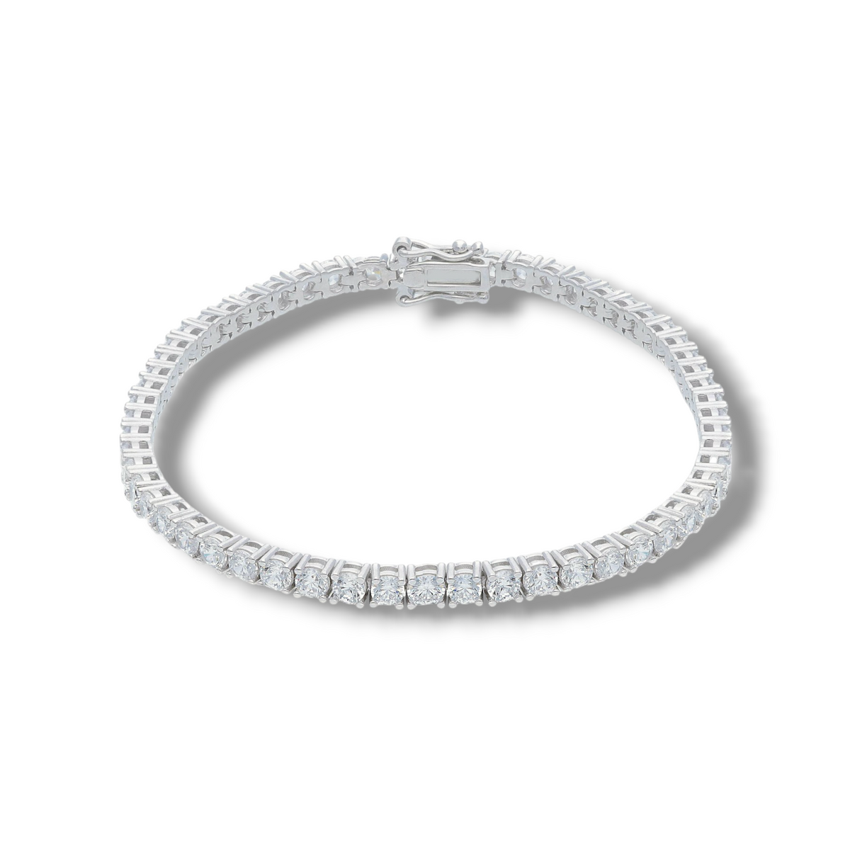 Bracciale in argento tennis con zirconi - Gioielli Pavan