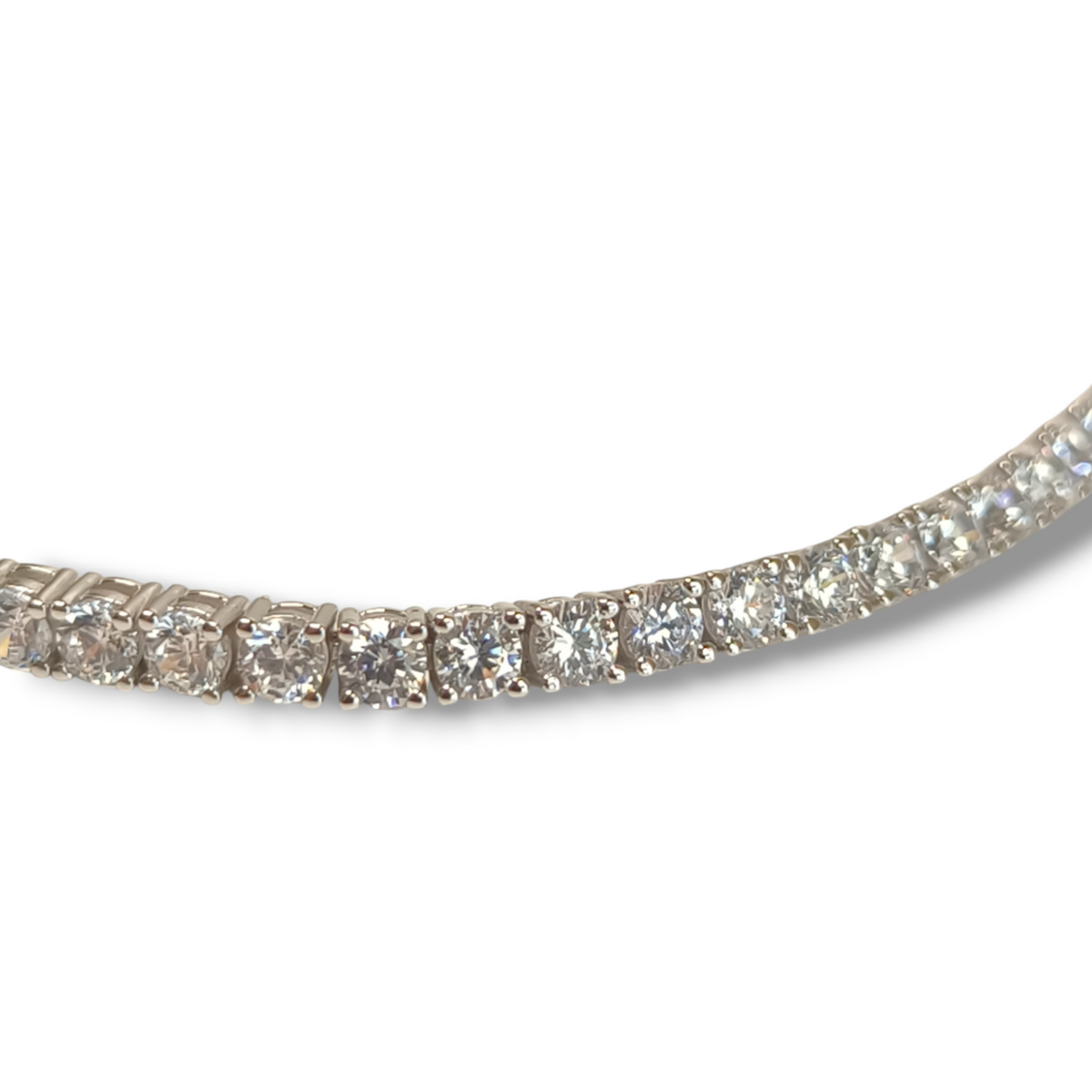 Bracciale in argento tennis con zirconi - Gioielli Pavan