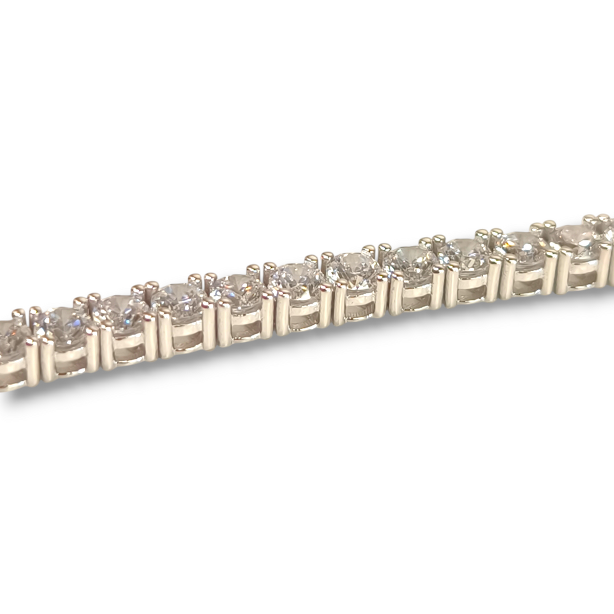 Bracciale in argento tennis con zirconi - Gioielli Pavan
