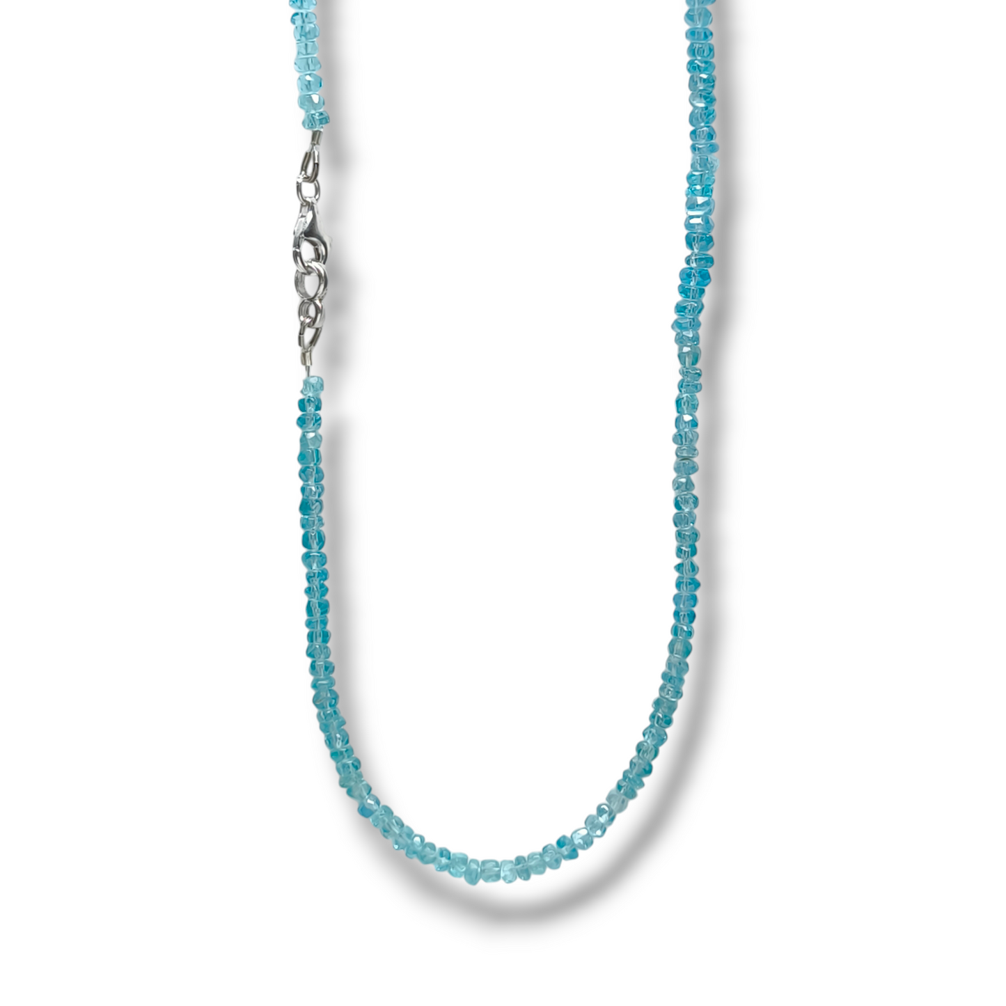Girocollo Collana in argento con apatite - Gioielli Pavan