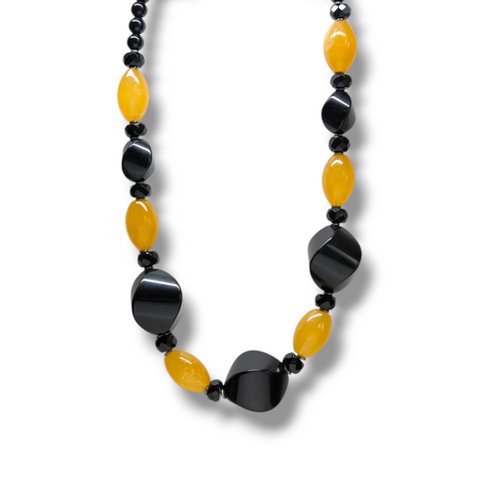 Girocollo Girocollo in argento con onice e quarzi - Gioielli Pavan