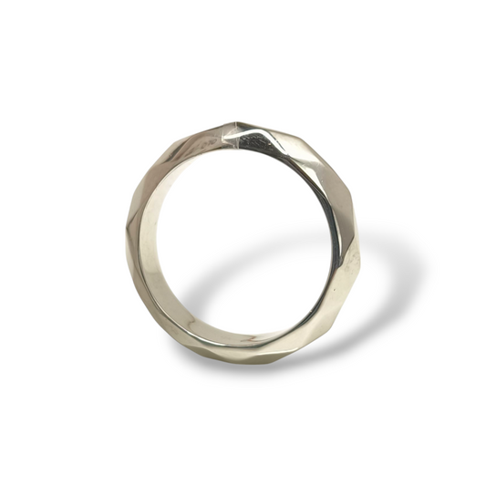 Anello Fede in oro rombi - articolo con varianti - Gioielli Pavan