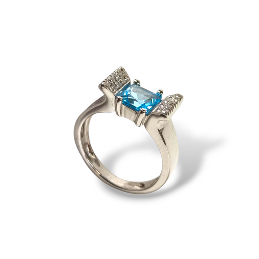 Anello Anello in oro con zirconi - Gioielli Pavan