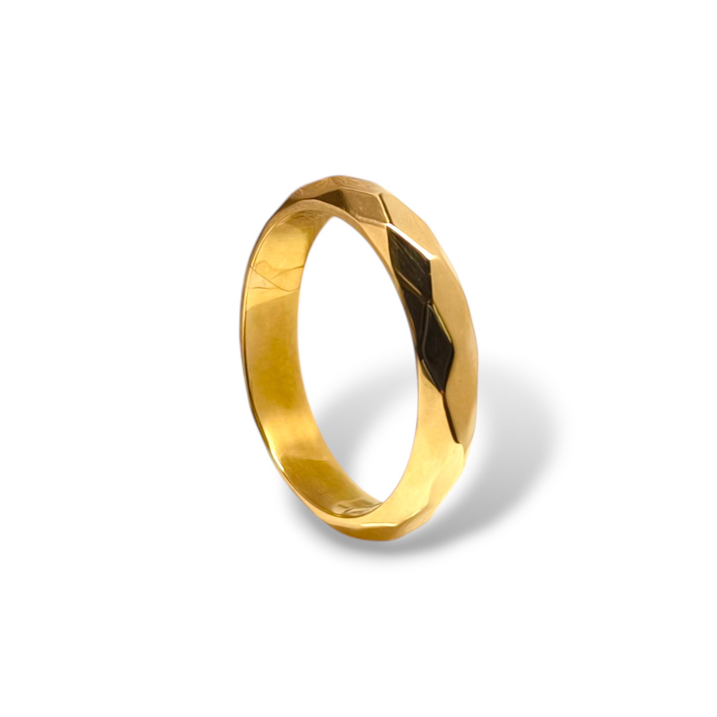 Anello Fede in oro rombi - articolo con varianti - Gioielli Pavan