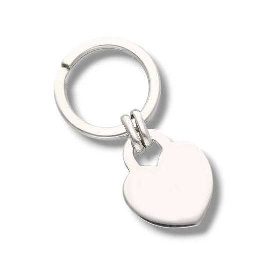 Portachiavi Porta chiavi in argento con cuore pendente - Gioielli Pavan