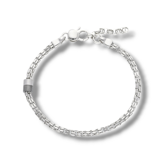 Bracciale Bracciale in argento maglia geometrica - Gioielli Pavan