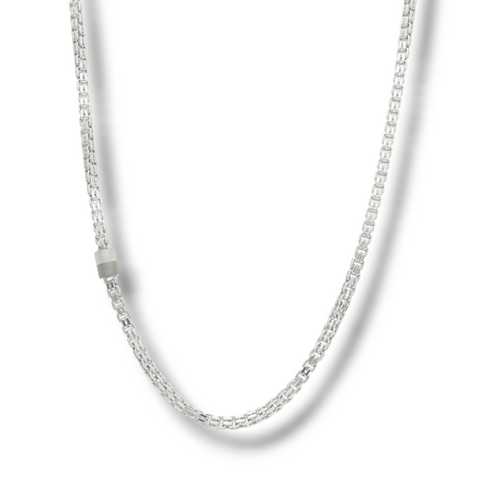 Girocollo Collana in argento geometrico - Gioielli Pavan