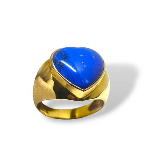 Anello Anello in oro con lapislazzuli - Gioielli Pavan