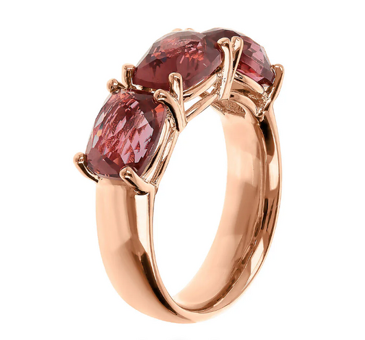 Anello Anello Riviera con Prisma Gem Taglio Mosaico - Gioielli Pavan