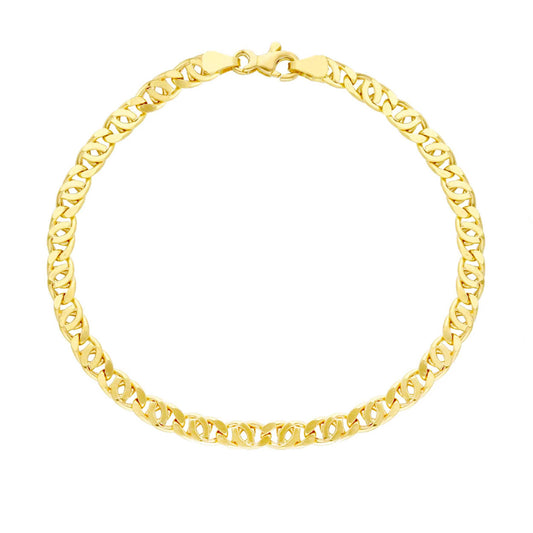 Collana Collana maglia ad occhio di pernice 4,0 mm 18kt - Gioielli Pavan