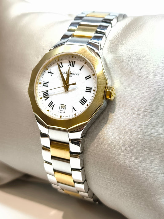 Orologi da polso Baume & Mercier Riviera lady acciaio e oro - Gioielli Pavan