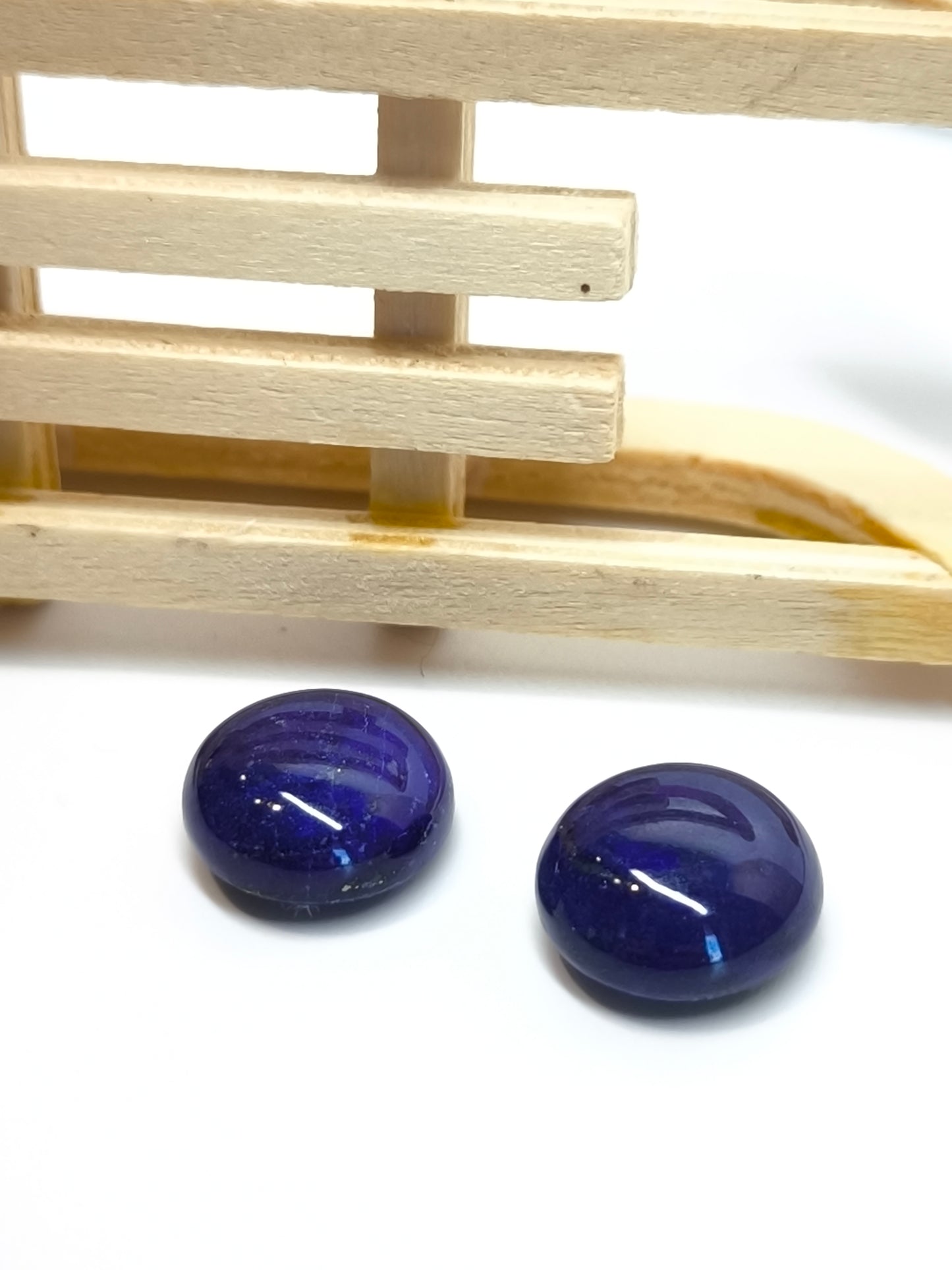 gemme Coppia Lapislazzuli cabochon 3.06ct - Gioielli Pavan
