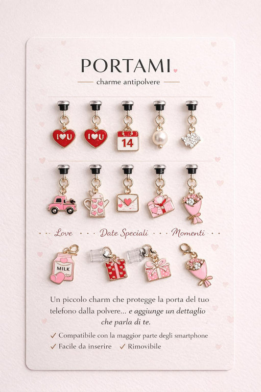 Ciondoli e pendenti Ciondolo in Argento 925 "Portami" per Smartphone – Personalizzabile - Gioielli Pavan