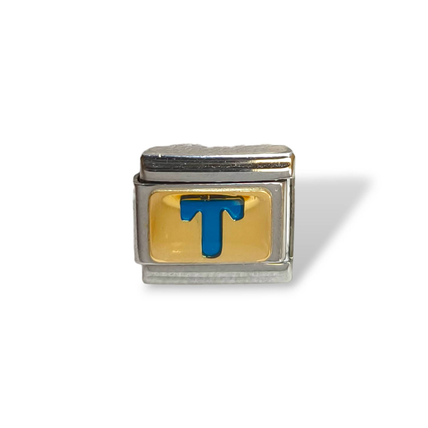 Ciondoli e pendenti NominatioN - Link con Lettera T smaltata - Gioielli Pavan