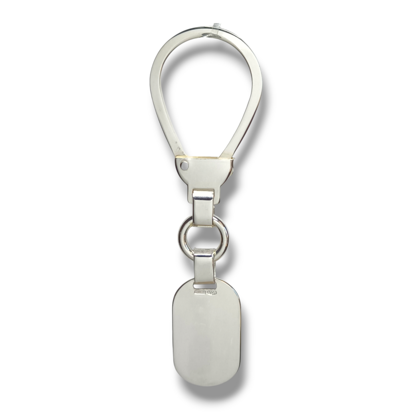 Portachiavi Porta chiavi in argento e oro geometrico - Gioielli Pavan