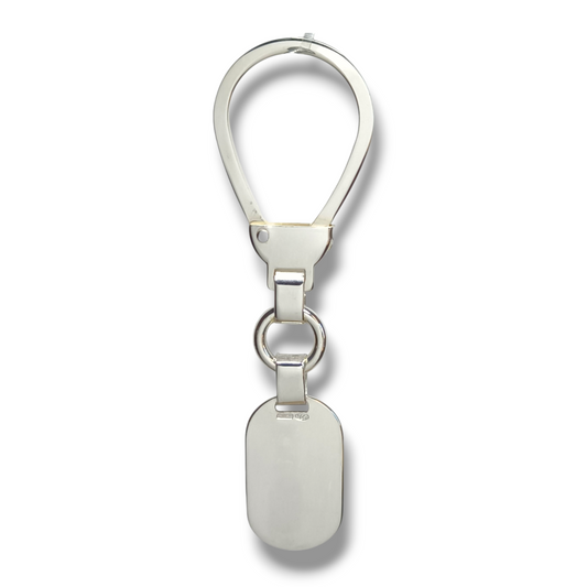 Portachiavi Porta chiavi in argento e oro geometrico - Gioielli Pavan