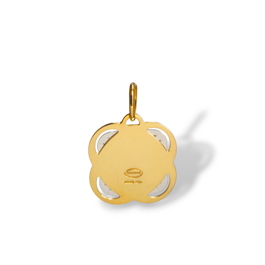 Ciondoli e pendenti Ciondolo in oro volto di cristo bicolore - Gioielli Pavan