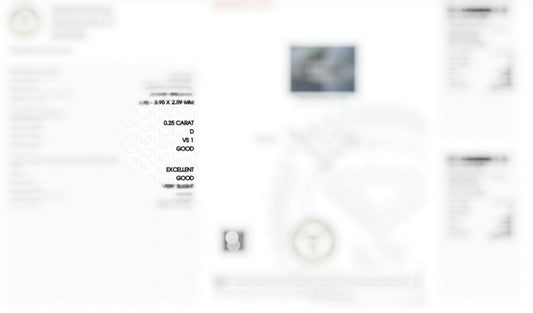 Diamanti Diamante cert. 0,25ct D Vs1 IGI - Gioielli Pavan