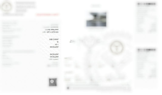 Diamanti Diamante cert. 0,80ct G Vs1 IGI - Gioielli Pavan