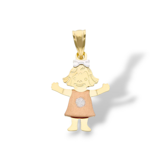 Ciondoli e pendenti Ciondolo in oro bimbi 3 colori - Gioielli Pavan