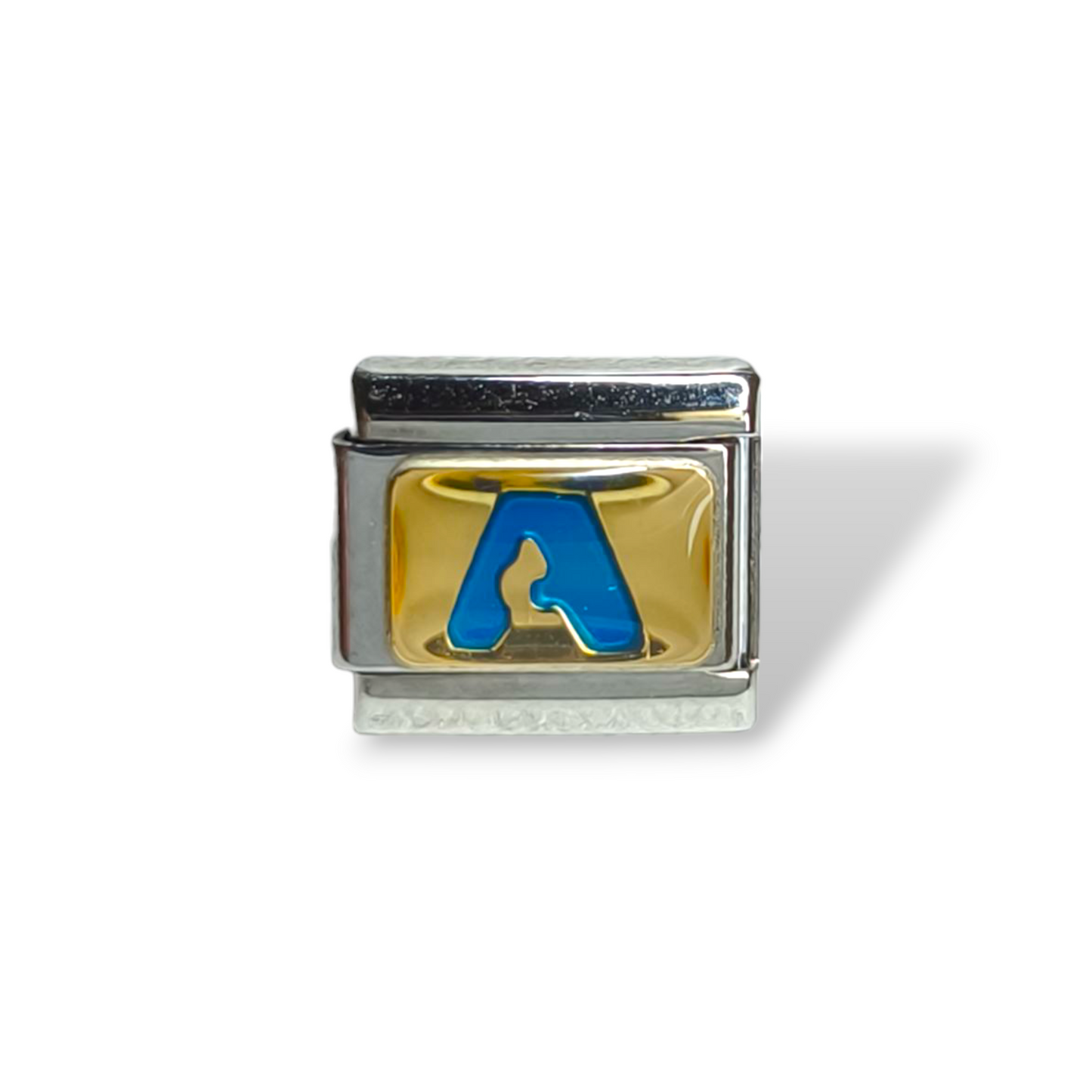 Ciondoli e pendenti NominatioN - Link con Lettera A smaltata - Gioielli Pavan