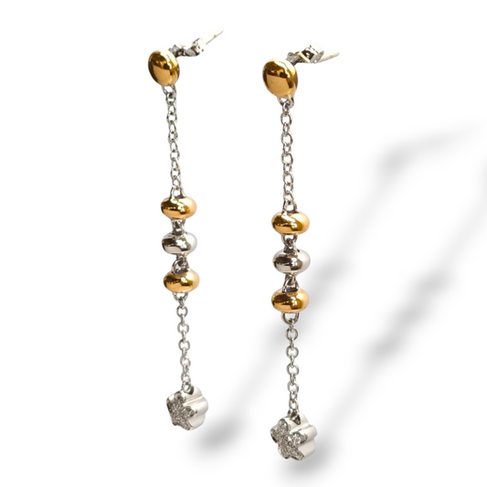 Orecchini Orecchini in oro e diamanti pendenti - Gioielli Pavan