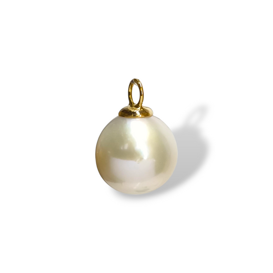 Ciondoli e pendenti Ciondolo in oro con Perla coltivata 10/10,5 mm - Gioielli Pavan