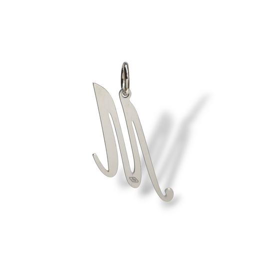 Ciondoli e pendenti Ciondolo oro bianco lettera M - Gioielli Pavan