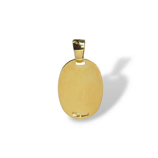 Ciondoli e pendenti Ciondolo in oro Madonnina ovale stilizzata - Gioielli Pavan