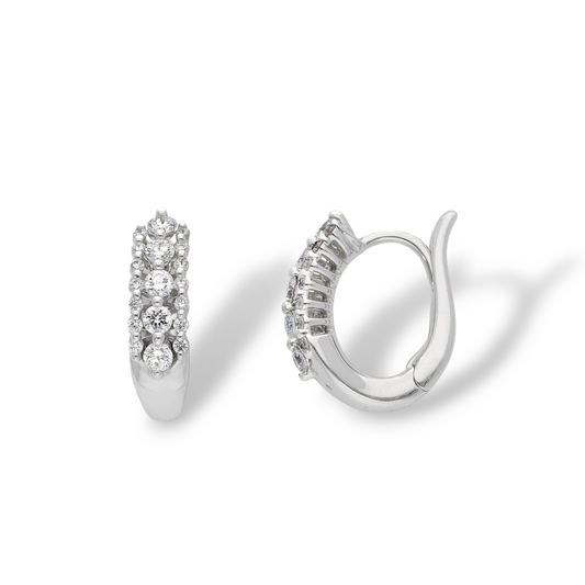 Orecchini Orecchini in oro con pavè di diamanti - Gioielli Pavan