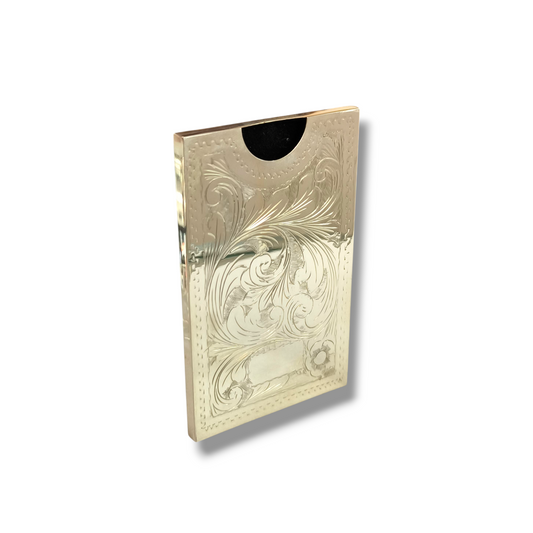 Porta biglietti Porta biglietti inciso in argento - Gioielli Pavan