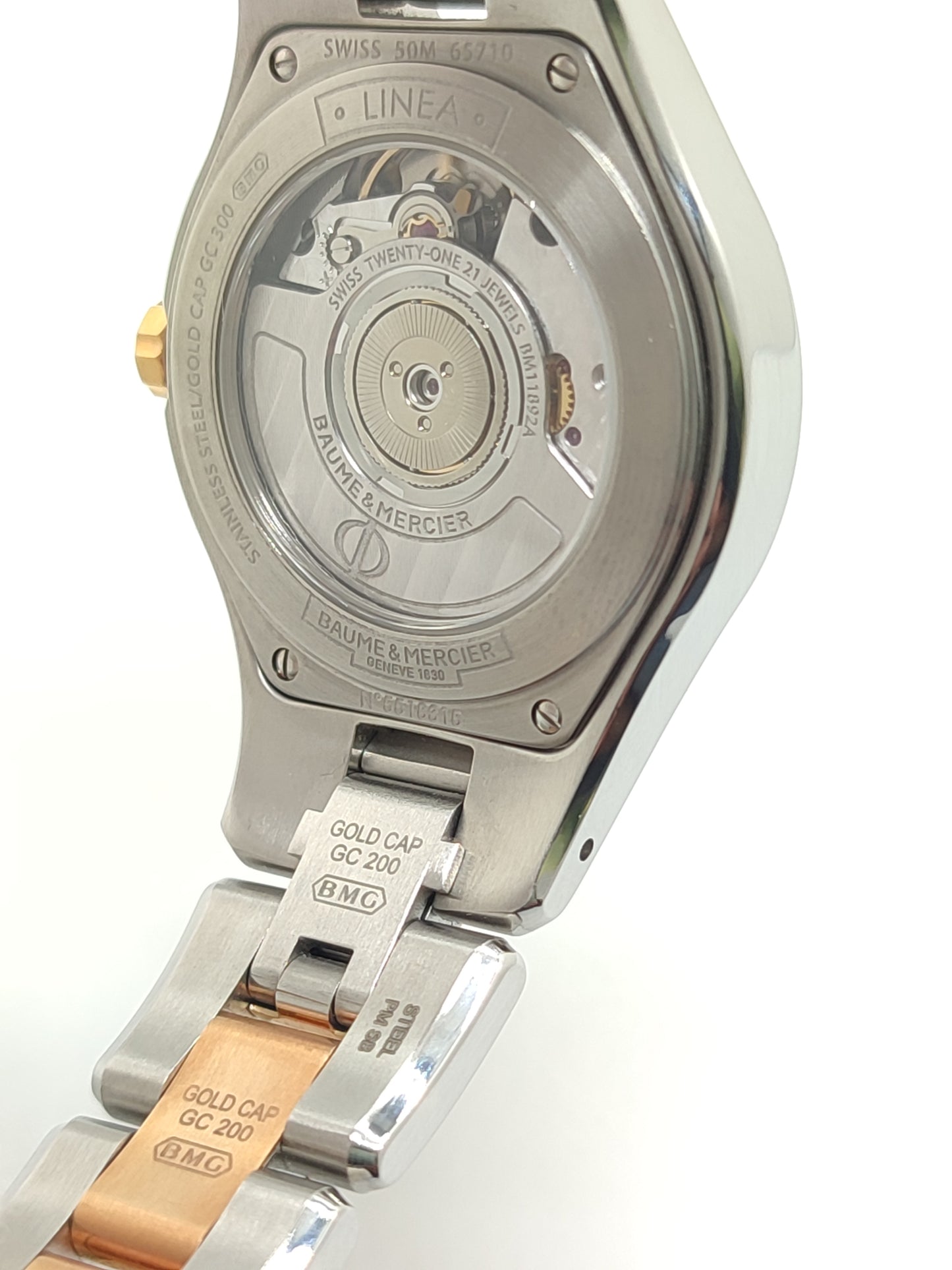 Orologi da polso Baume & Mercier Linea acciaio e oro - Gioielli Pavan