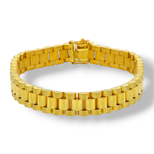 Bracciale Bracciale in argento maglia jubilee dorato giallo - Gioielli Pavan