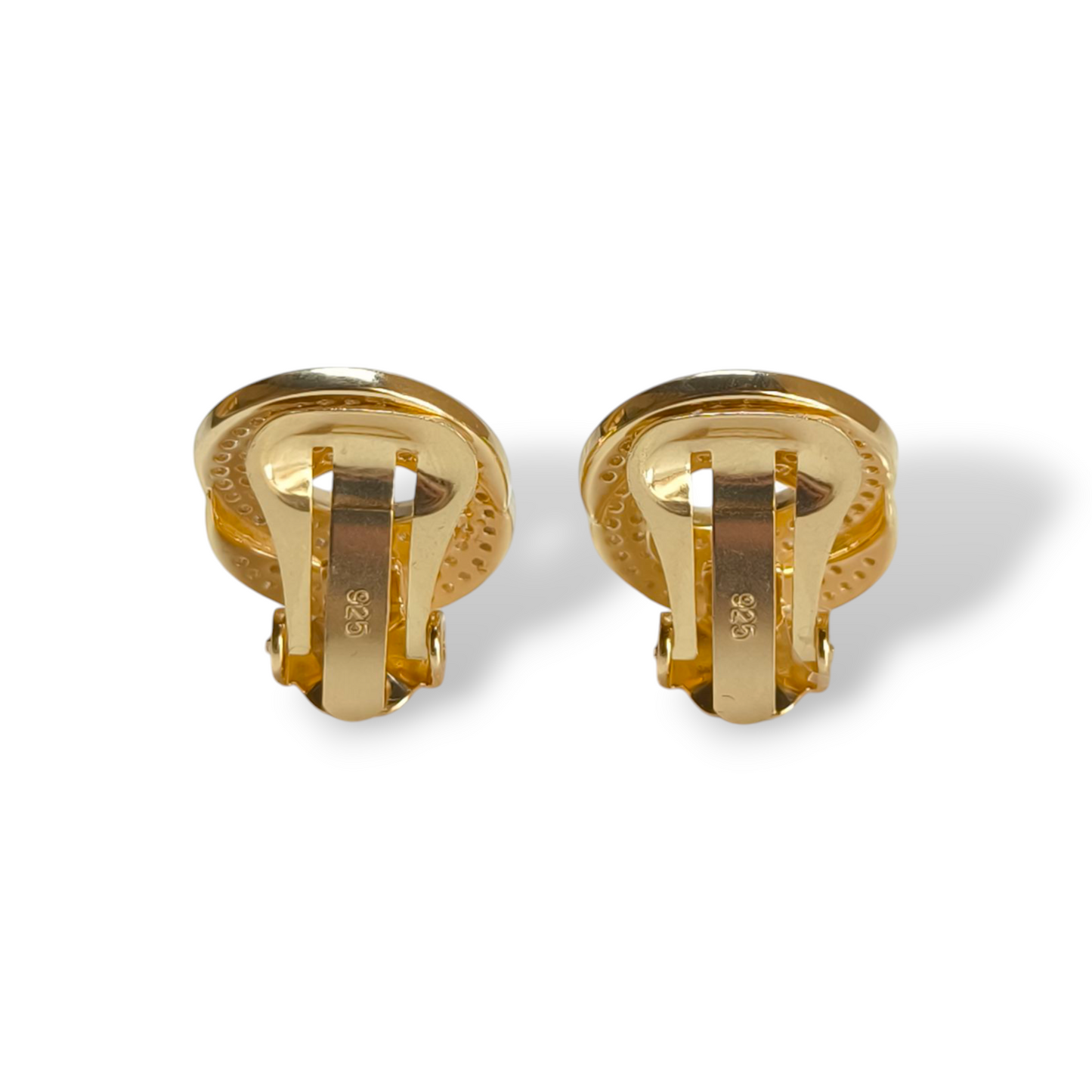 Orecchini Orecchini in argento con zirconi a clip senza perno - Gioielli Pavan