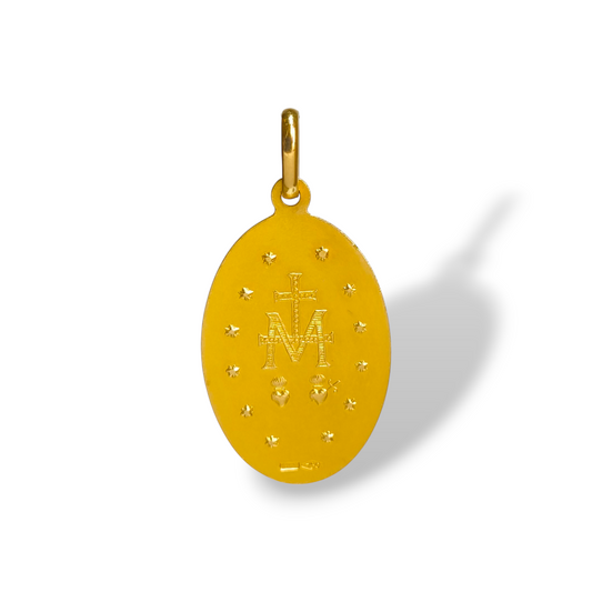 Ciondoli e pendenti Ciondolo in oro Madonna miracolosa grande - Gioielli Pavan