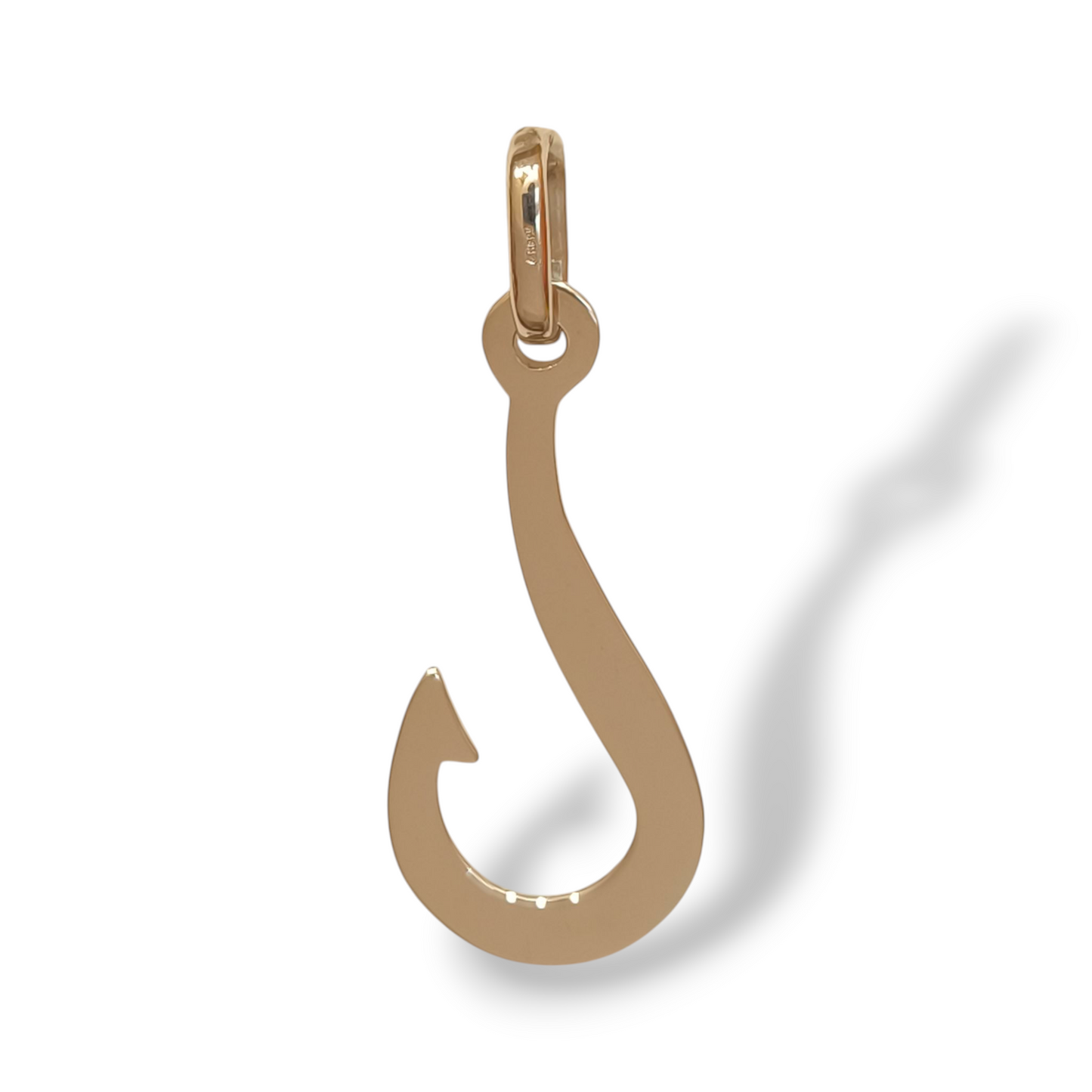 Ciondoli e pendenti Ciondolo in oro a forma di Amo da pesca massiccio - Gioielli Pavan
