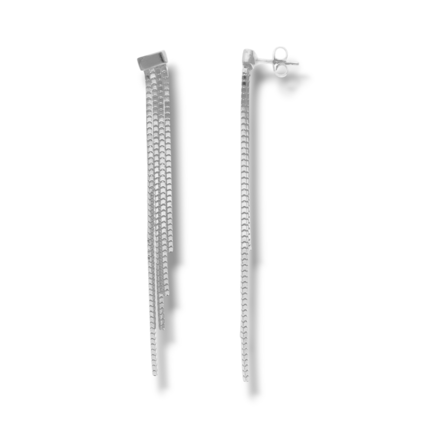 Orecchini Orecchini in argento multi filo maglia veneta pendenti - Gioielli Pavan