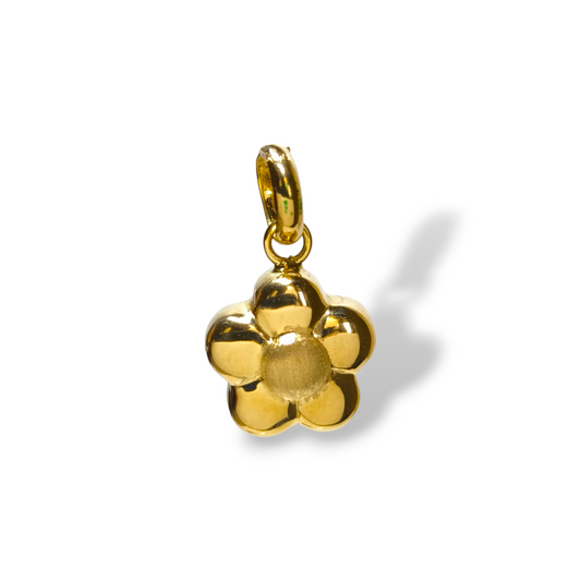 Ciondoli e pendenti Ciondolo fiore bombato in oro - Gioielli Pavan