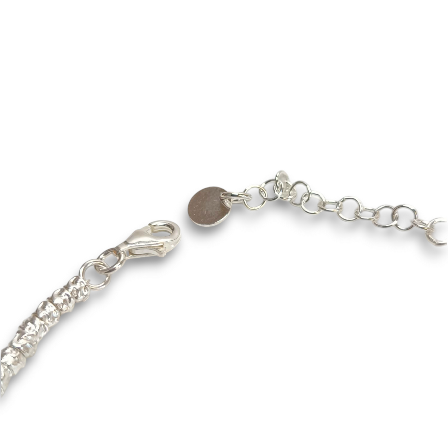 Bracciale Bracciale in argento a dadini con elementi dorati - Gioielli Pavan